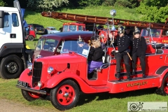 The 2019 Historic Commercial Vehicle Society's London to Brighton run leaving the start at Crystal Palace. HCVS. 27-May-2019.