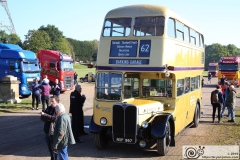The 2019 Historic Commercial Vehicle Society's London to Brighton run leaving the start at Crystal Palace. HCVS. 27-May-2019.
