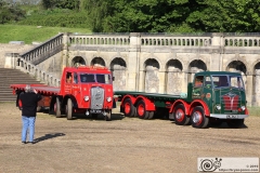The 2019 Historic Commercial Vehicle Society's London to Brighton run leaving the start at Crystal Palace. HCVS. 27-May-2019.