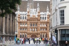 Olivier Grossetête cardboard City of London Guildhall, July 2019.