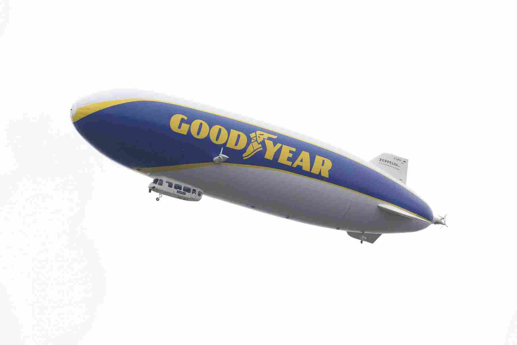 Goodyear Zeppelin Airship D-LZFN Over London