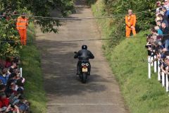 Brooklands race track car and bike test hill in South West London