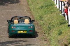 Brooklands race track car and bike test hill in South West London
