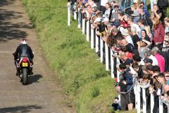 Brooklands race track car and bike test hill in South West London