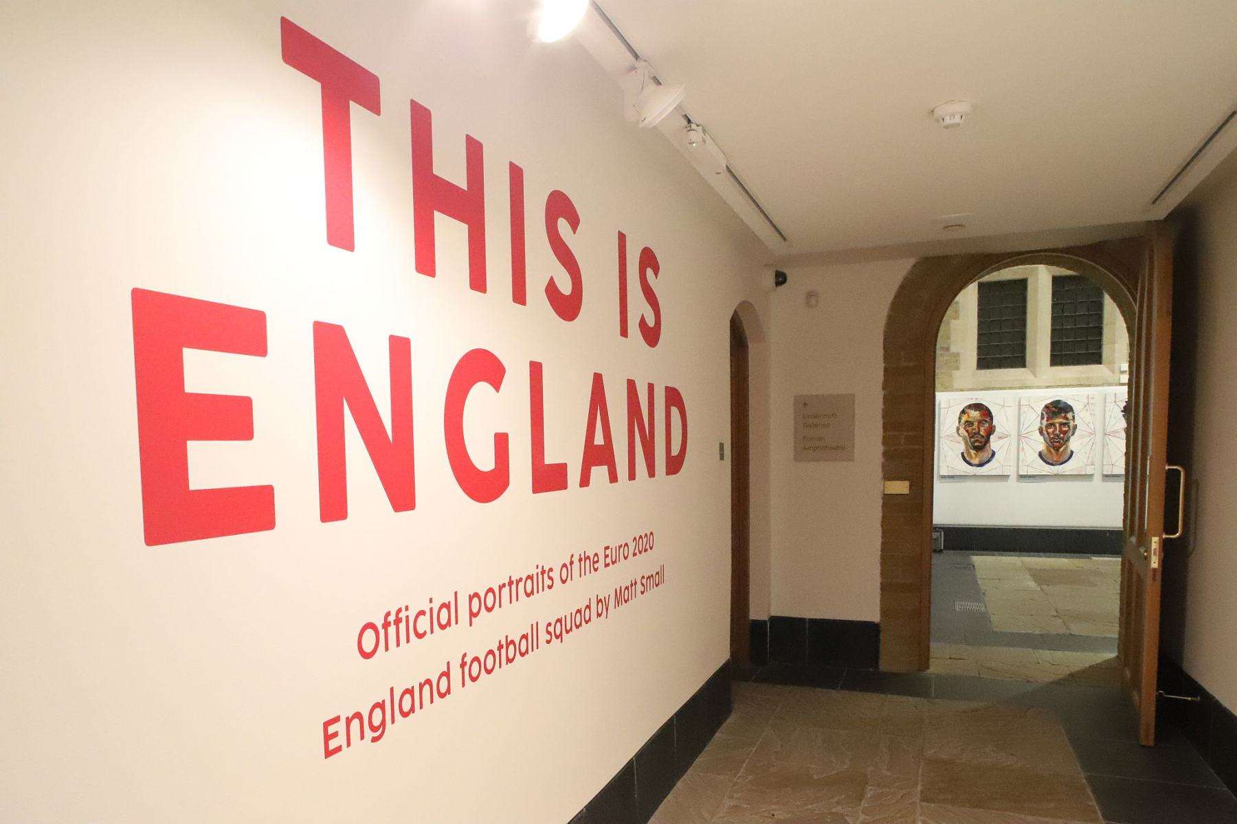 This is England - portraits of the England Euro 2020 team by Matt Small