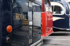 Rear of coach LTA729 at Victoria Coach Station 2022