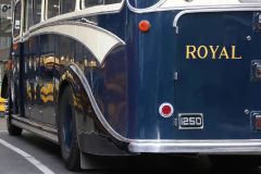 Rear of coach MOD973 at Victoria Coach Station 2022