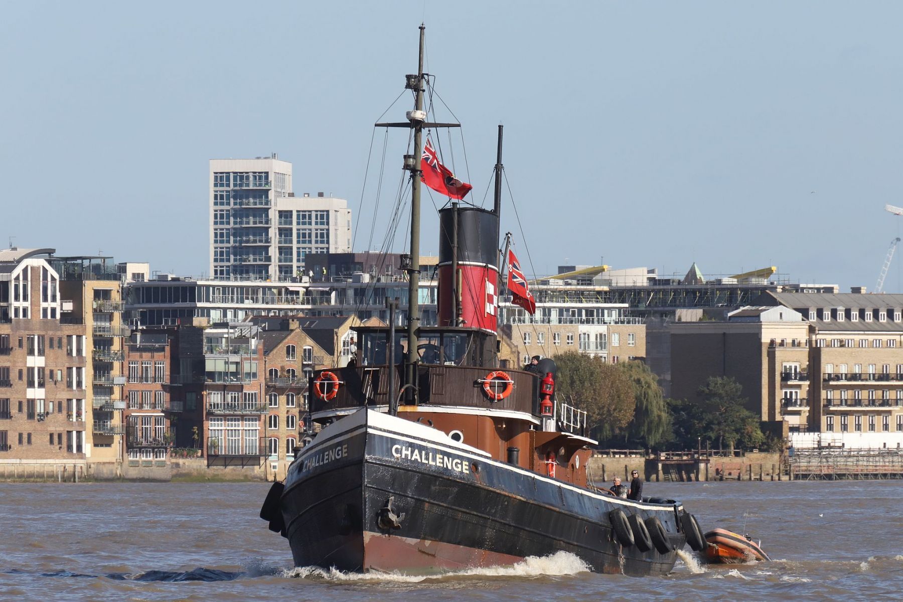 Steam Tug Challenge between Wapping and Rotherhithe in 2022