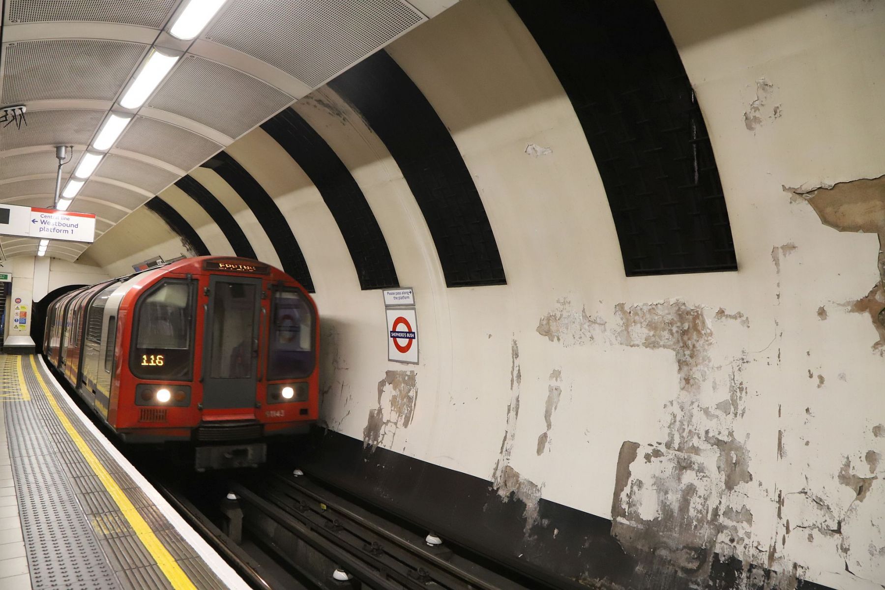 Shepherd's Bush Underground station Hidden London tour disused tunnels