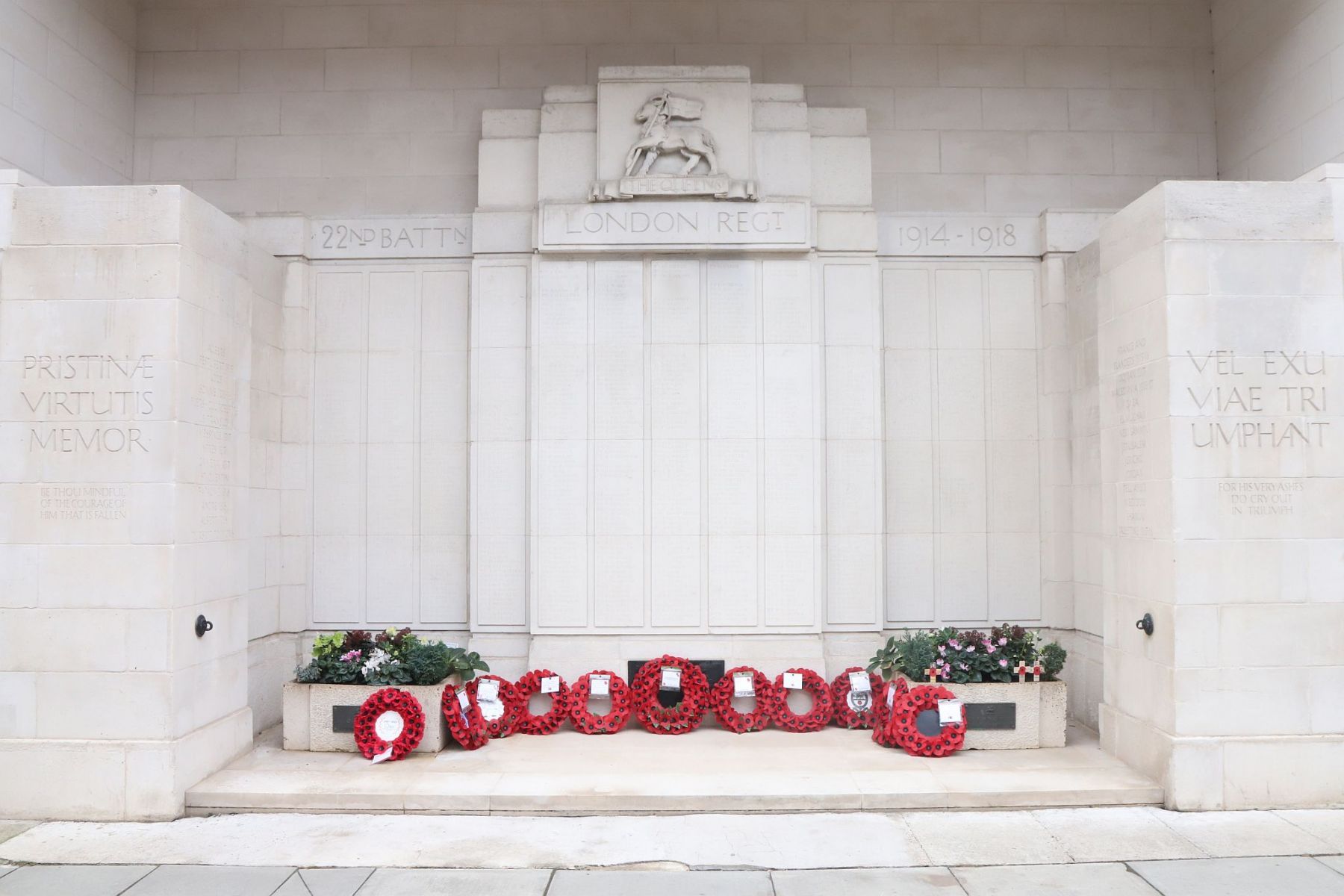 Bermondsey Old Jamaica Road London Regiment War Memorial, Remembrance Sunday 2022