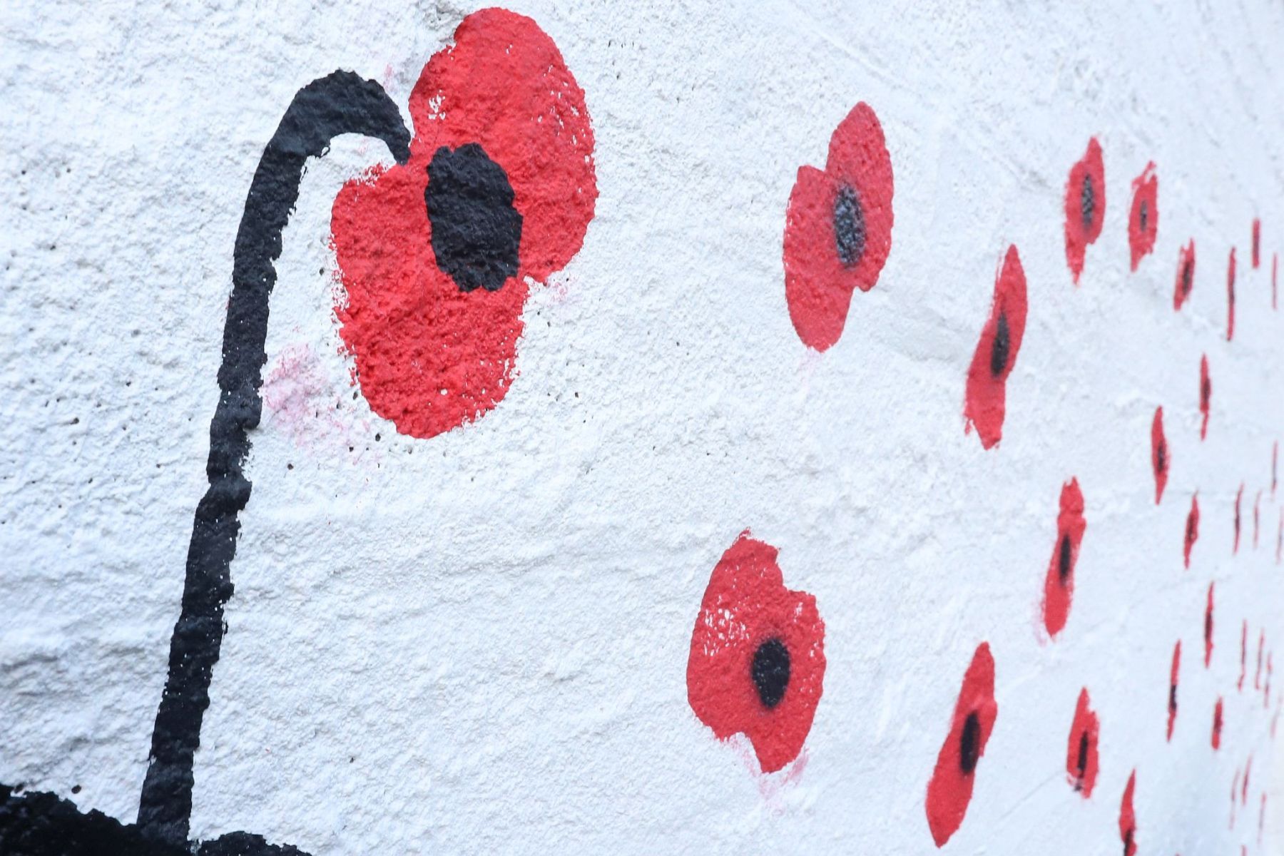 The Kirby Estate Memorial Wall, Remembrance Sunday 2022