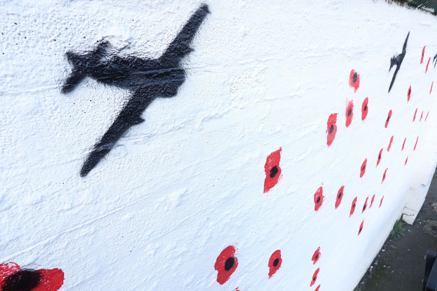 The Kirby Estate Memorial Wall, Remembrance Sunday 2022