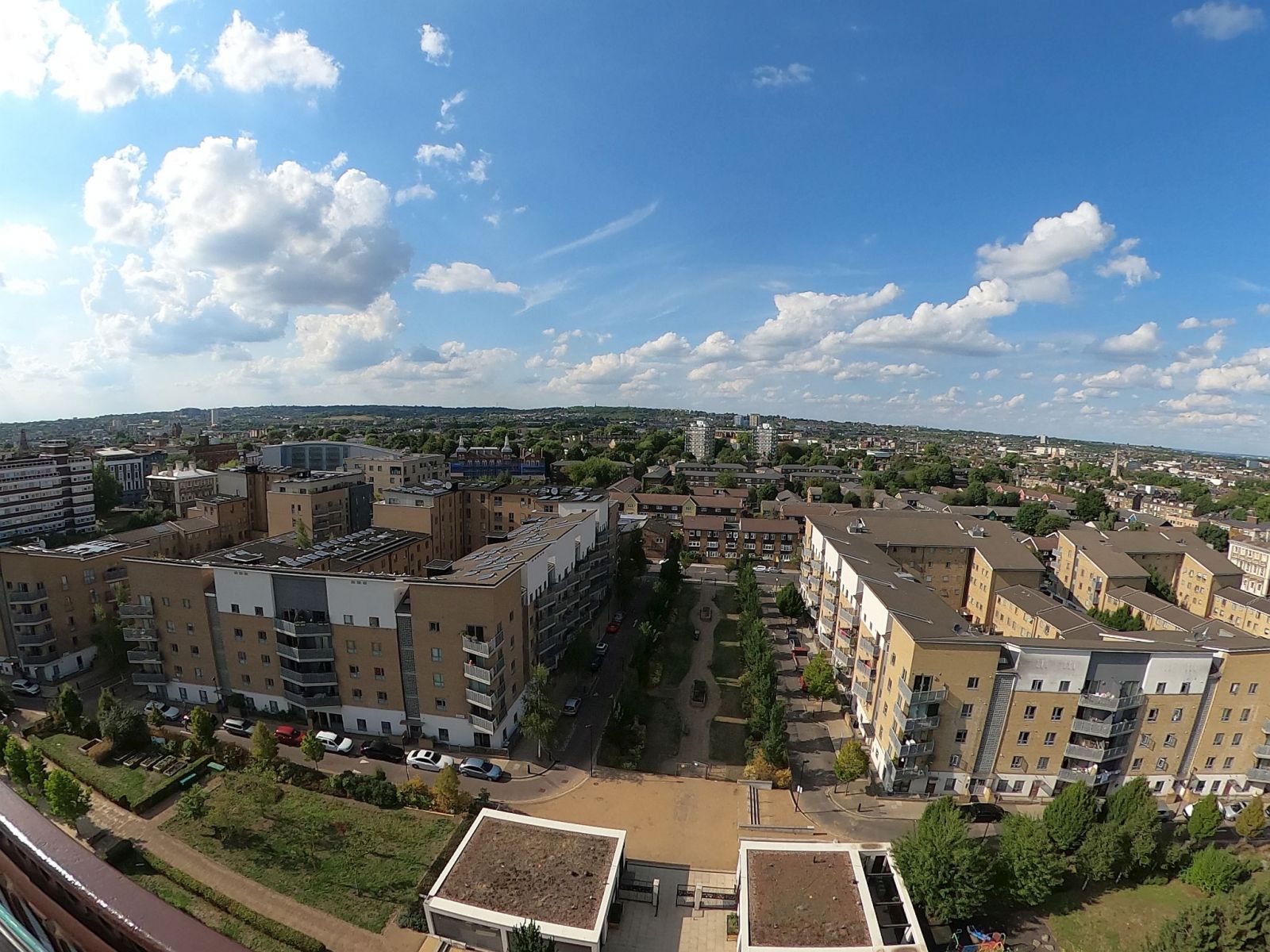 Looking North from  the Caledonian Park Clock Tower