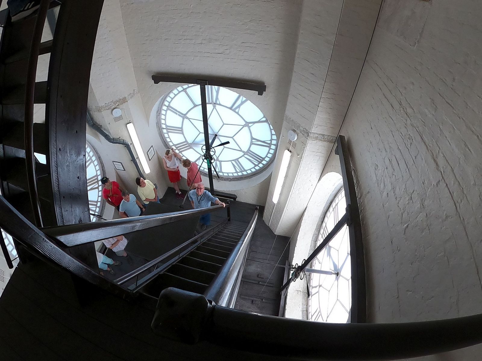 The clock face room of the Caledonian Park Clock Tower