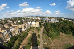 Looking East from  the Caledonian Park Clock Tower