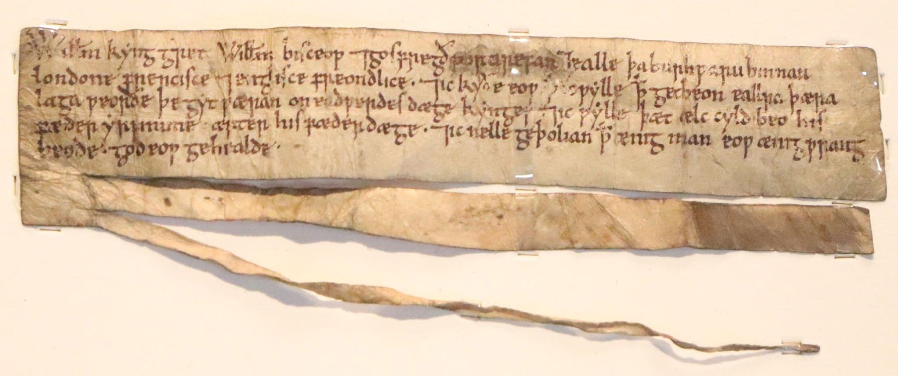 The 1067 William Charter for the City of London
