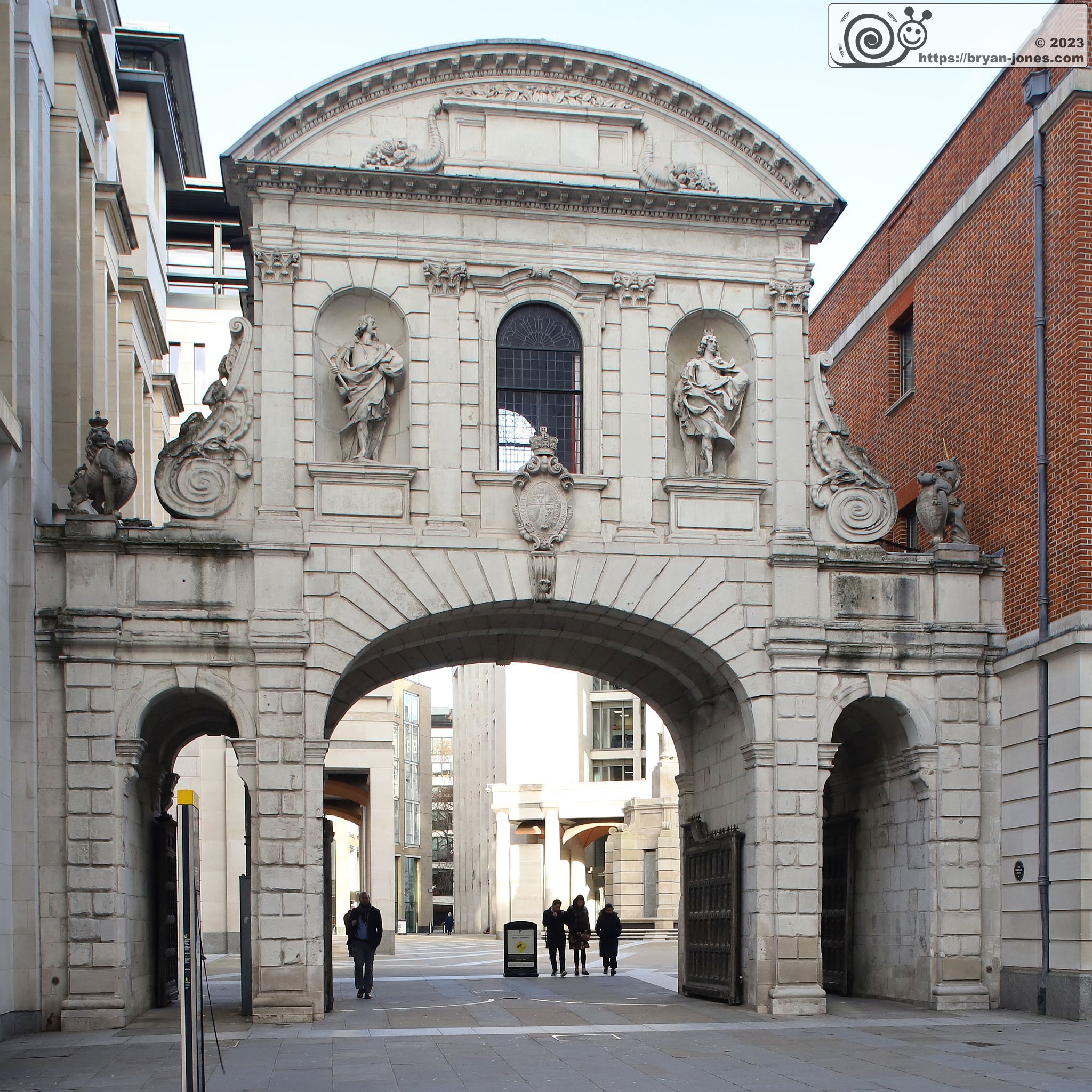 The South (St Paul's) side of the building