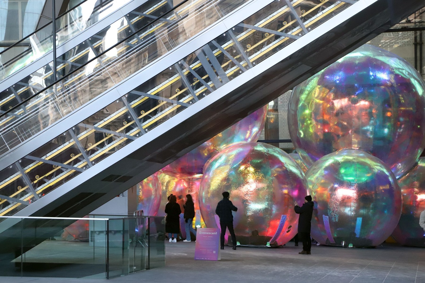 Evanescent presented by Atelier Sisu at the Leadenhall Building. January 2023.