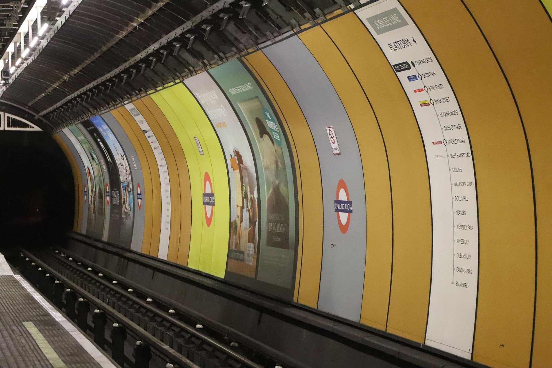 Charing Cross Underground station London Transport Museum Hidden London  tour