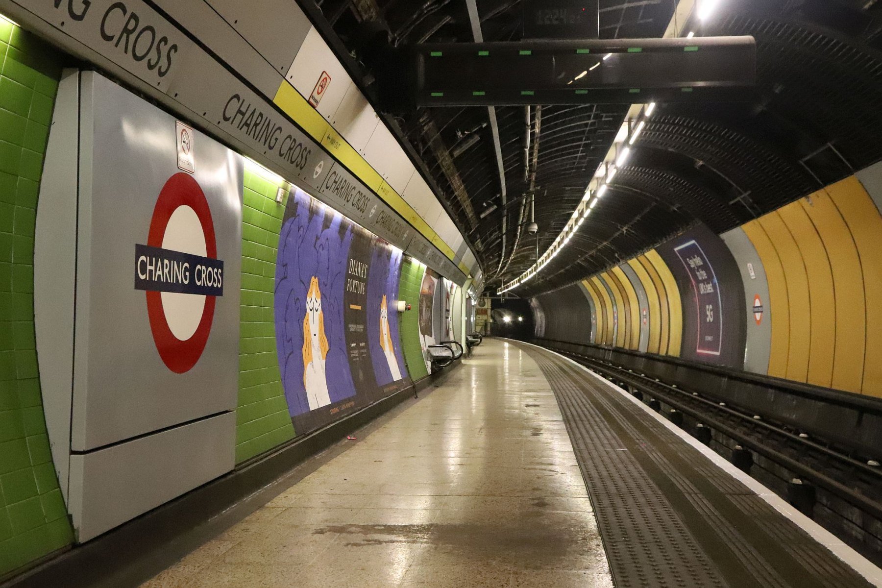 Charing Cross Underground station London Transport Museum Hidden London  tour