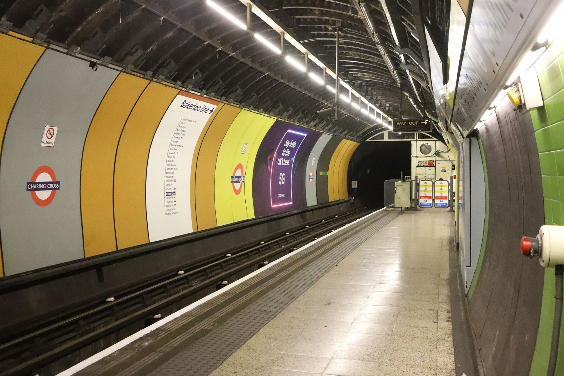 Charing Cross Underground station London Transport Museum Hidden London  tour