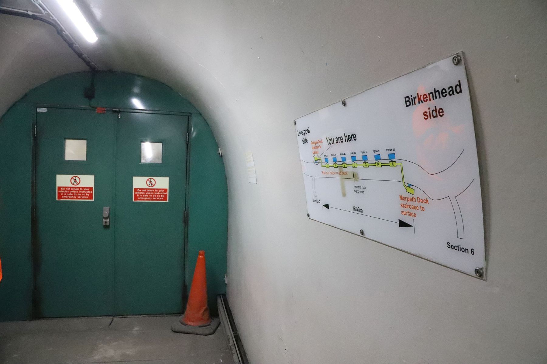 Liverpool Birkenhead Queensway Tunnel behind the scenes tour