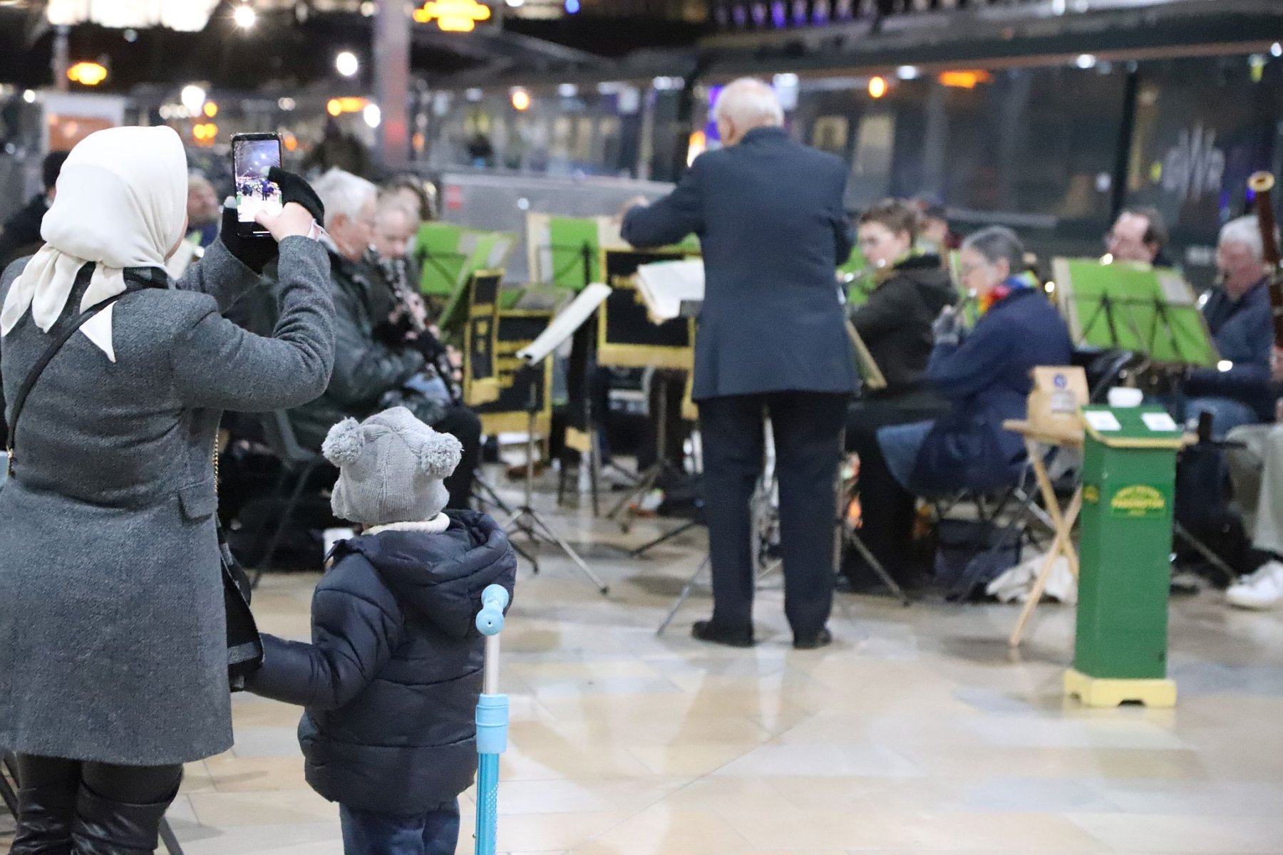 Great Western Railway Paddington Band Friday evening performance at London Paddington Railway Station, 3rd March 2023, 03-Mar-2023