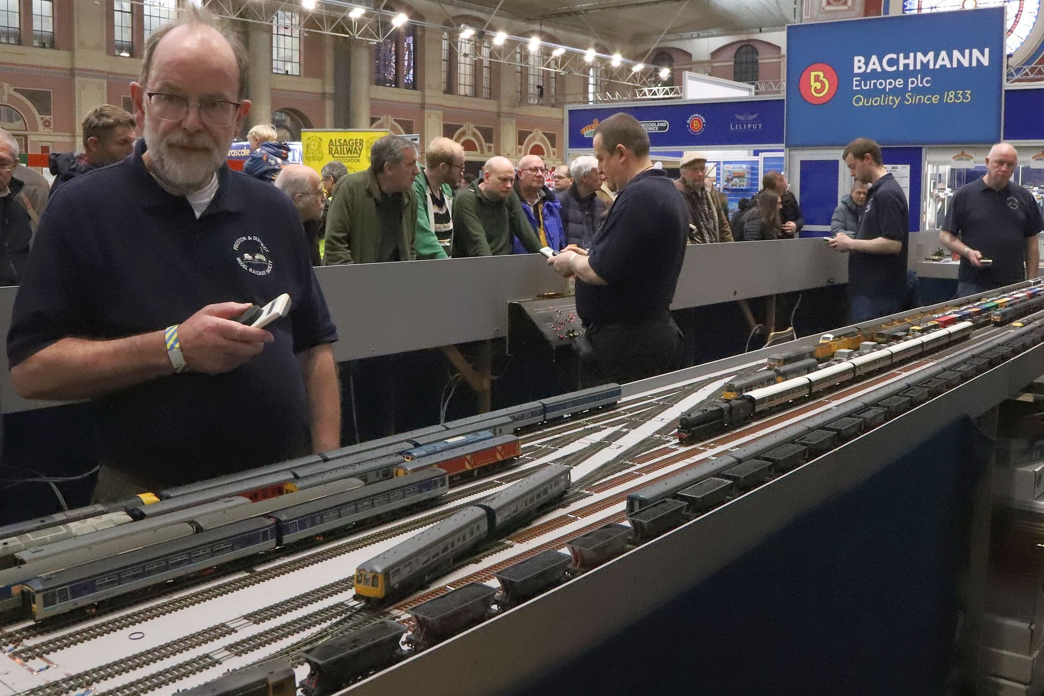 Alderford OO Gauge model railway layout. 2023 London Festival of Railway Modelling, Alexandra Palace, London
