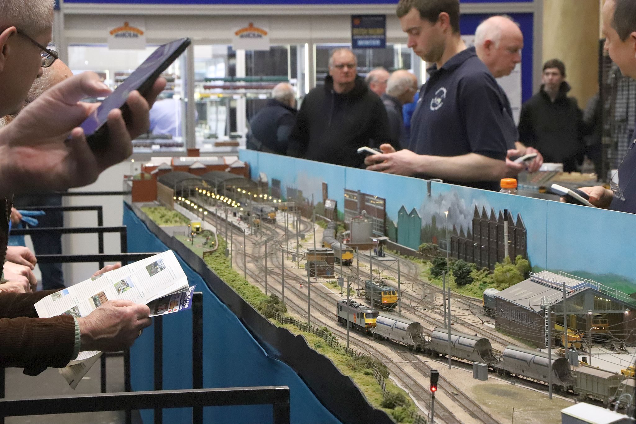 Alderford OO Gauge model railway layout. 2023 London Festival of Railway Modelling, Alexandra Palace, London