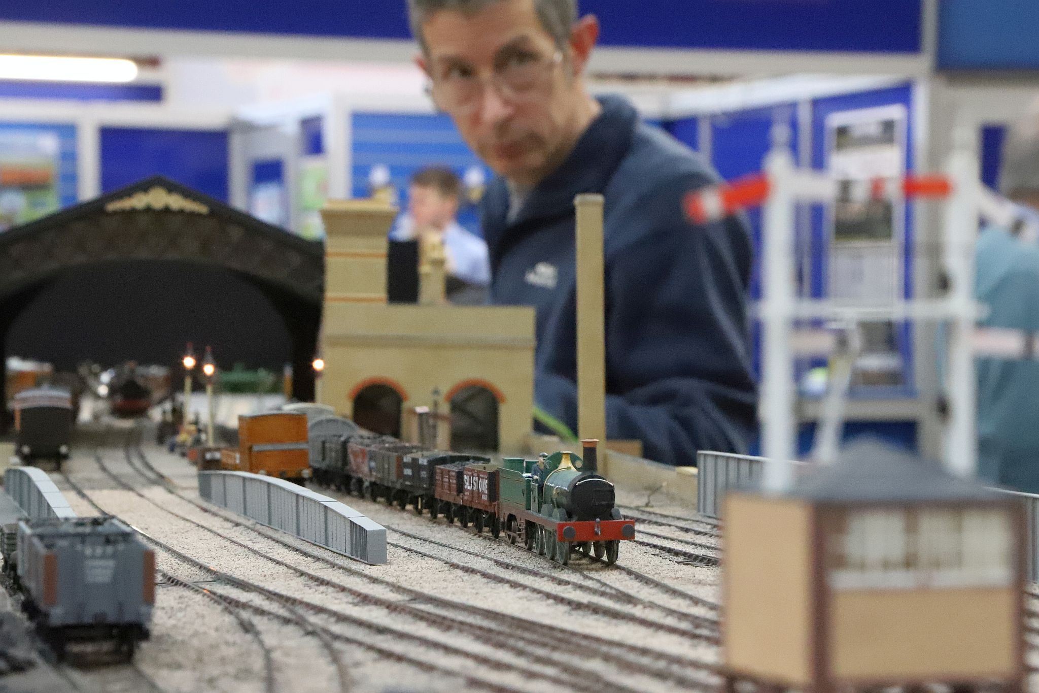 Blackfriars Bridge P4 Gauge model railway layout. 2023 London Festival of Railway Modelling, Alexandra Palace, London