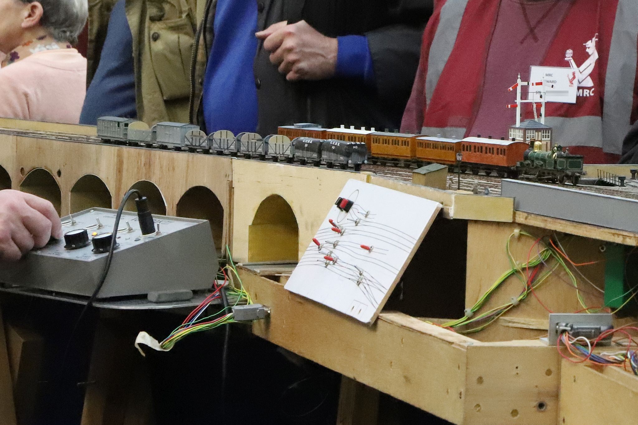 Blackfriars Bridge P4 Gauge model railway layout. 2023 London Festival of Railway Modelling, Alexandra Palace, London