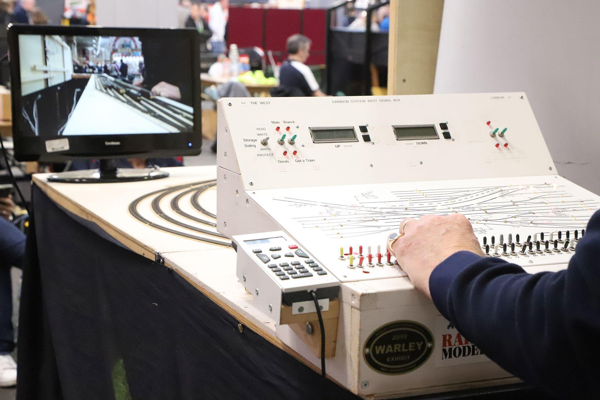 Spirit of Swindon N Gauge model railway layout. 2023 London Festival of Railway Modelling, Alexandra Palace, London