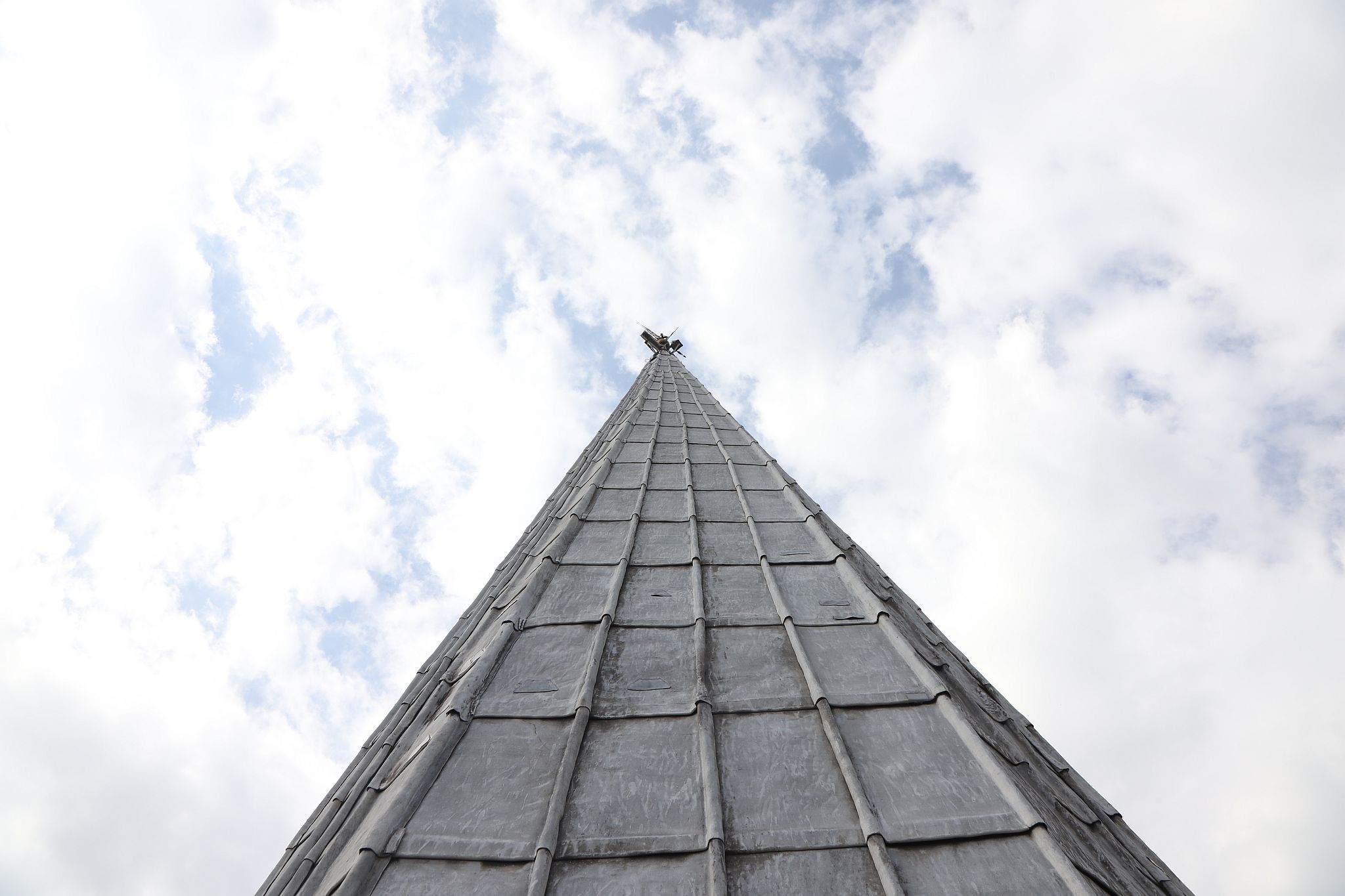 The church spire. St Mary’s Church, Harrow-on-the-Hill, London. 29-Apr-2023.