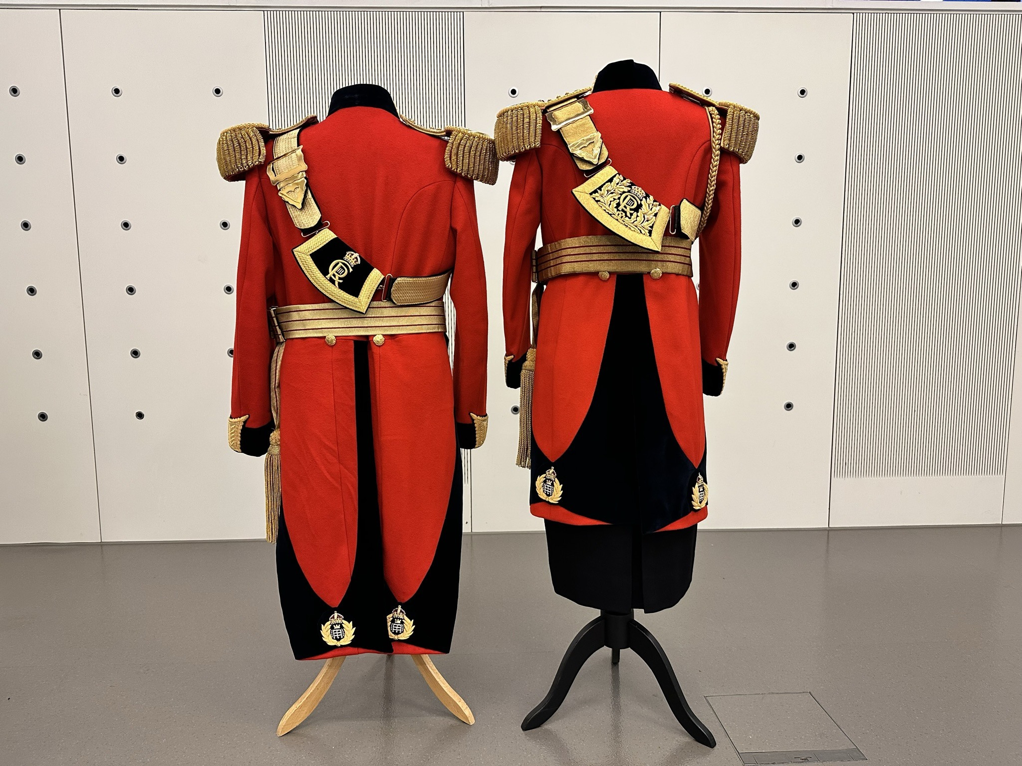 Gentlemen at Arms ceremonial uniform, the ceremonial bodyguard of King Charles III, which was founded by King Henry VIII in 1509. 13-May-2023.
