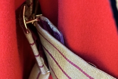 Belt detail. Gentlemen at Arms ceremonial uniform, the ceremonial bodyguard of King Charles III, which was founded by King Henry VIII in 1509. 13-May-2023.