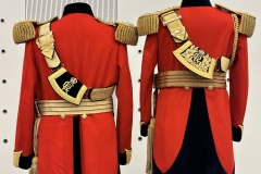 Gentlemen at Arms ceremonial uniform, the ceremonial bodyguard of King Charles III, which was founded by King Henry VIII in 1509. 13-May-2023.