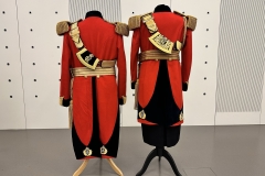 Gentlemen at Arms ceremonial uniform, the ceremonial bodyguard of King Charles III, which was founded by King Henry VIII in 1509. 13-May-2023.