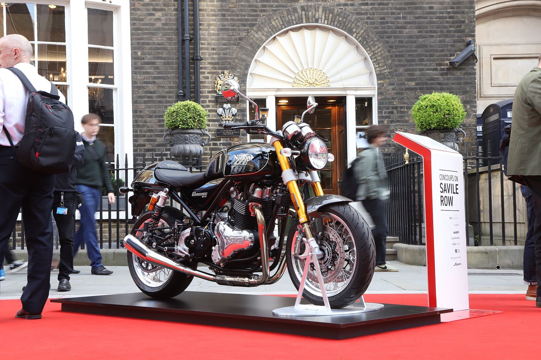 2023 Norton Commando 961 SP. 2023 Savile Row Concours Car Show