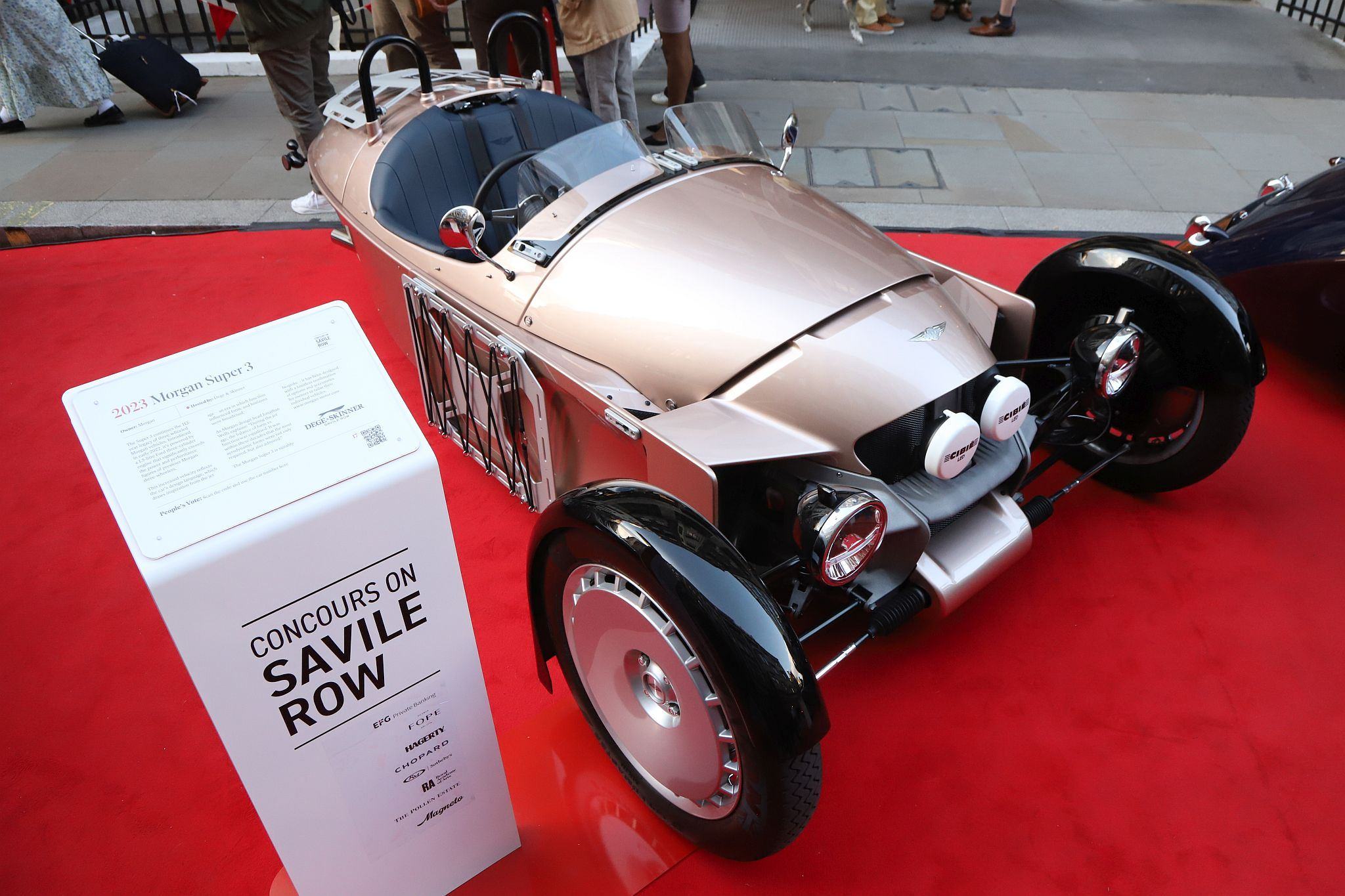 2023 Savile Row Concours Car Show