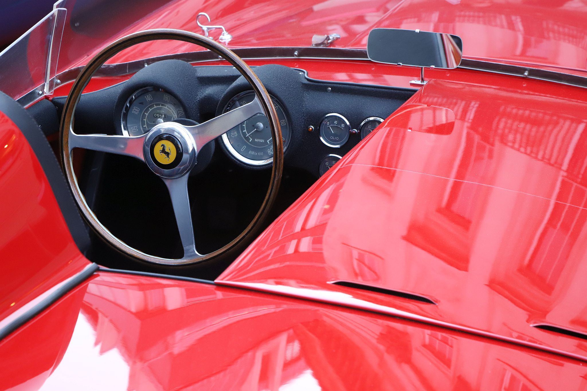 1957 Ferrari 250GT Spyder Competizione. 2023 Savile Row Concours Car Show