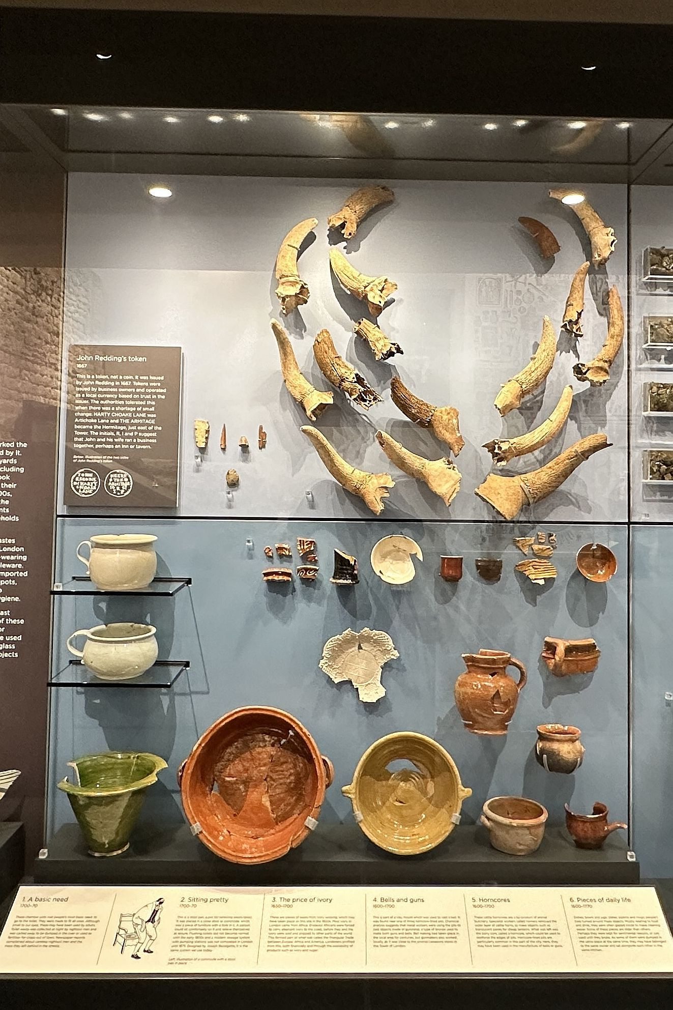 The City Wall at Emperor House, 35 Vine Street, London, EC3N 2PX. Roman wall and bastion on display in a dedicated basement museum which is free to visit. City of London Roman remains and archaeological finds. Picture taken 09-July-2023.
