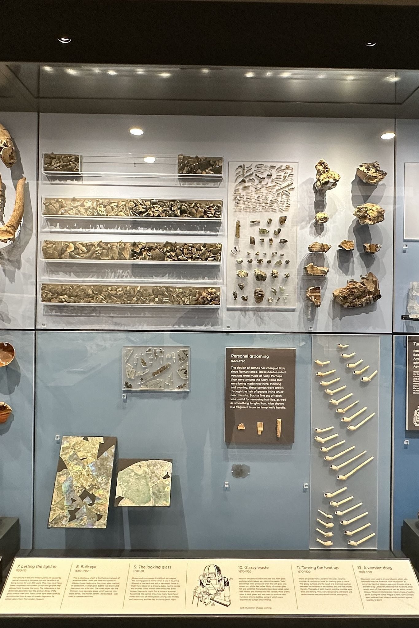 The City Wall at Emperor House, 35 Vine Street, London, EC3N 2PX. Roman wall and bastion on display in a dedicated basement museum which is free to visit. City of London Roman remains and archaeological finds. Picture taken 09-July-2023.