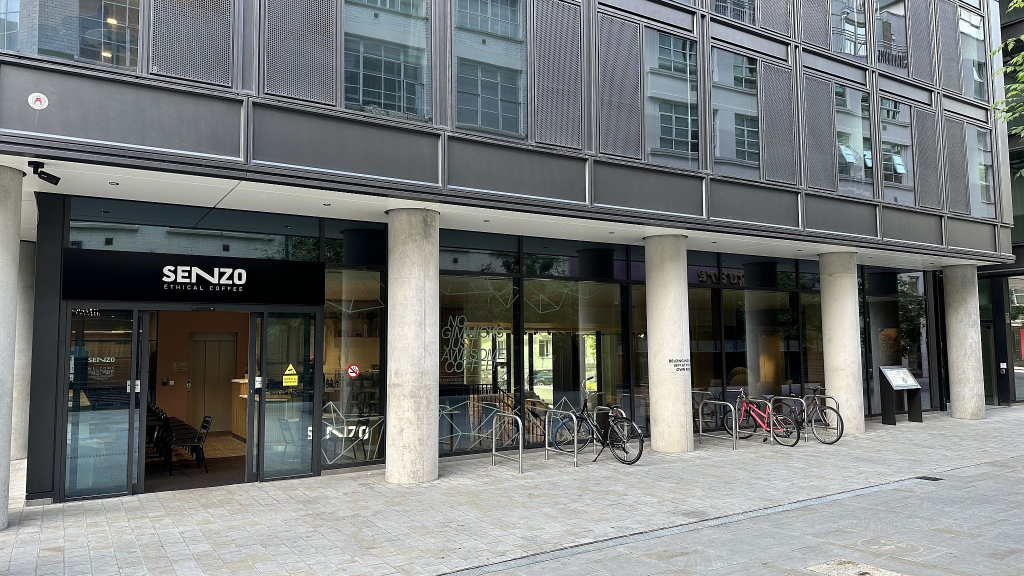 The City Wall at Emperor House, 35 Vine Street, London, EC3N 2PX. Roman wall and bastion on display in a dedicated basement museum which is free to visit. City of London Roman remains and archaeological finds. Picture taken 09-July-2023.