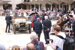 Berliet Type AM3 EL1840. City of London 2023 Cart Marking in Guildhall Yard on 22-Jul-2023. Hosted by the Worshipful Company of Carmen with the Lord Mayor of the City of London in attendance. Wooden plates on the vehicles are branded with hot irons to allow them to ply for trade in the Square Mile. Another of the City Livery Company's annual ceremonies.