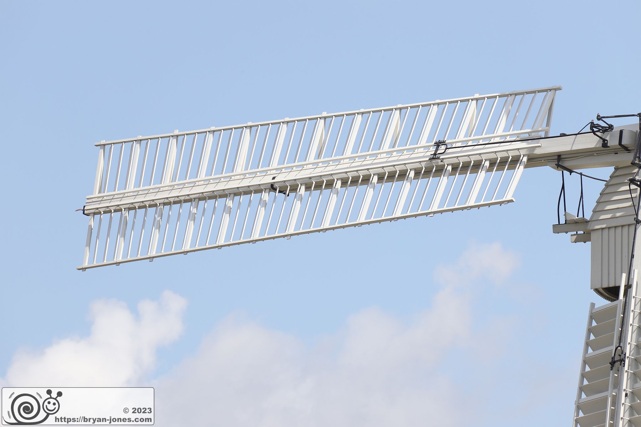 Upminster Windmill to the East of London. Photo 29-Jul-2023.