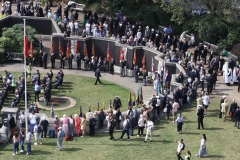 2023 Merchant Navy Day at the Merchant Navy War Memorial, Tower Hill, London. 03-Sep-2023.