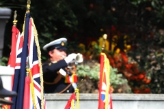 2023 Merchant Navy Day at the Merchant Navy War Memorial, Tower Hill, London. 03-Sep-2023.