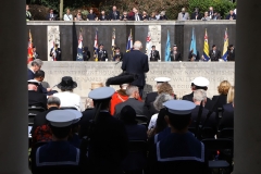 2023 Merchant Navy Day at the Merchant Navy War Memorial, Tower Hill, London. 03-Sep-2023.
