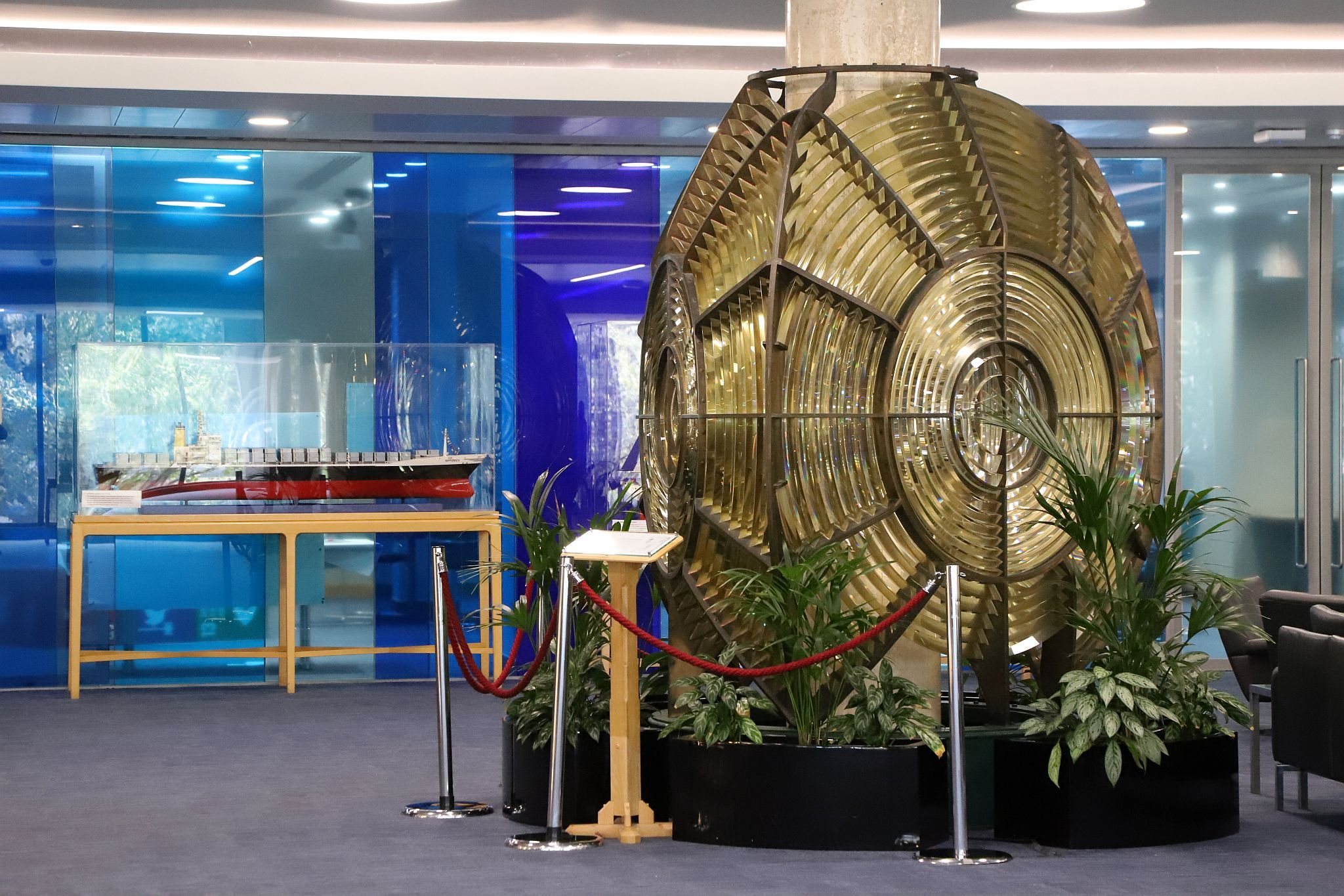 The International Maritime Organization - IMO - in Lambeth, London. Photo taken 10-Sep-2023 during London Open House Weekend.