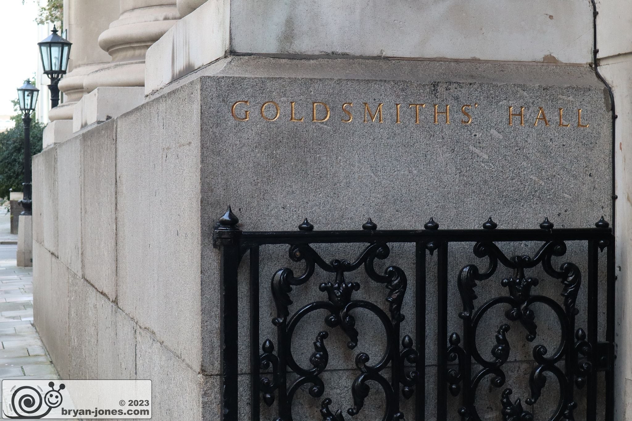 Goldsmiths' Hall, City of London. 30-Oct-2023.